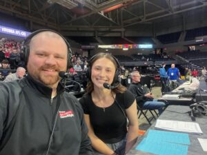 Alumni Spotlight: Former Morgantown High state champ Mia Henkins calls 2026 girls state basketball tournament with WV MetroNews
